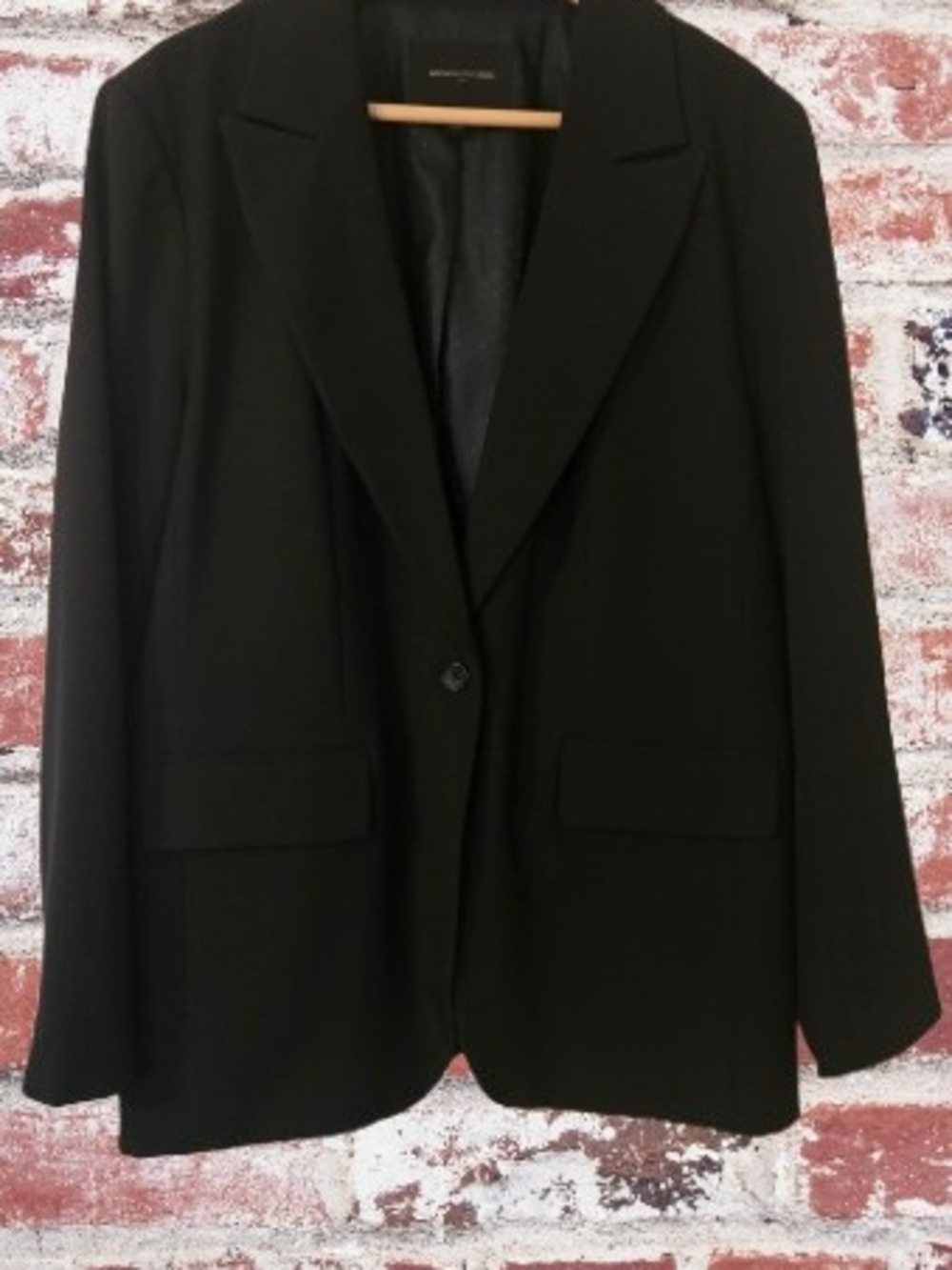 Banana Republic,Size 18 Black Women's Blazer Jacket - Classic Tailored Coat
